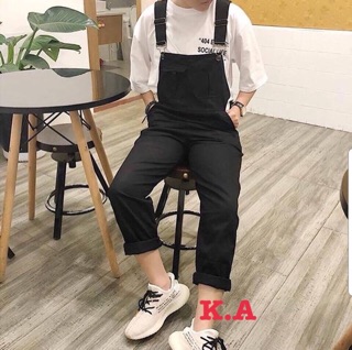 Yếm kaki 2 túi