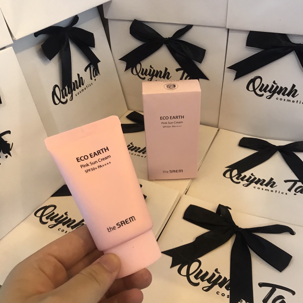 Kem Chống Nắng The Saem 💥Freeship💥 Chống Nắng Vật Lý SPF50+ Dưỡng Trắng, Kiểm Soát Dầu Nhờn SP4