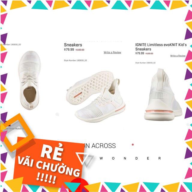 | Full Size| Giày IGNITE Limitless SR evoKNIT hiệu PUMA Cao Cấp New NEW 2020 👟 2020 ️🥇 . NEW