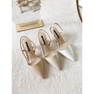 Giày slingback mũi nhọn (ẢNH THẬT SHOP CHỤP TRÊN NỀN)