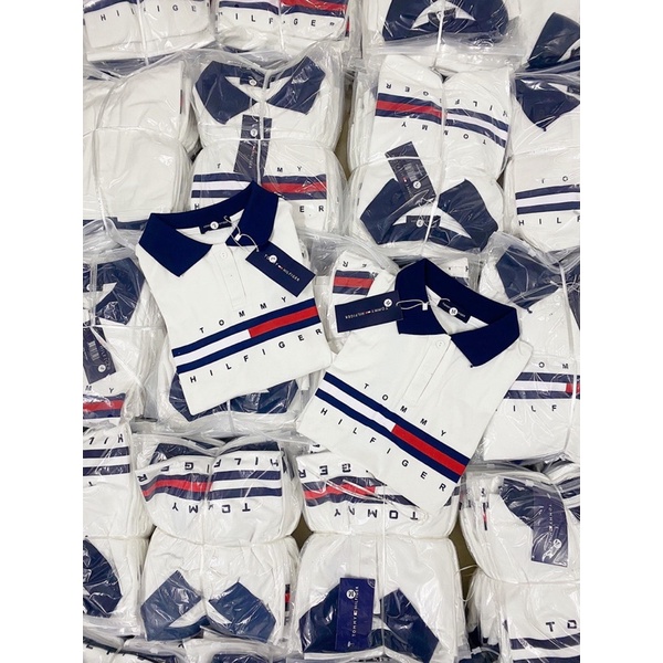 ÁO POLO TOMMY mặc đôi mặc gia đình siêu đẹp