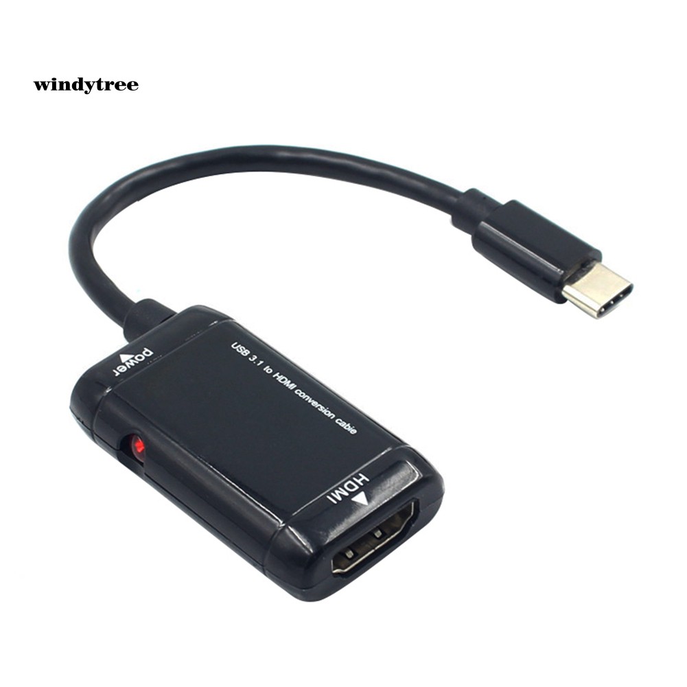 Cáp Chuyển Đổi Usb 3.1 Type C Sang Hdmi 1080p Cho Pc Hdtv