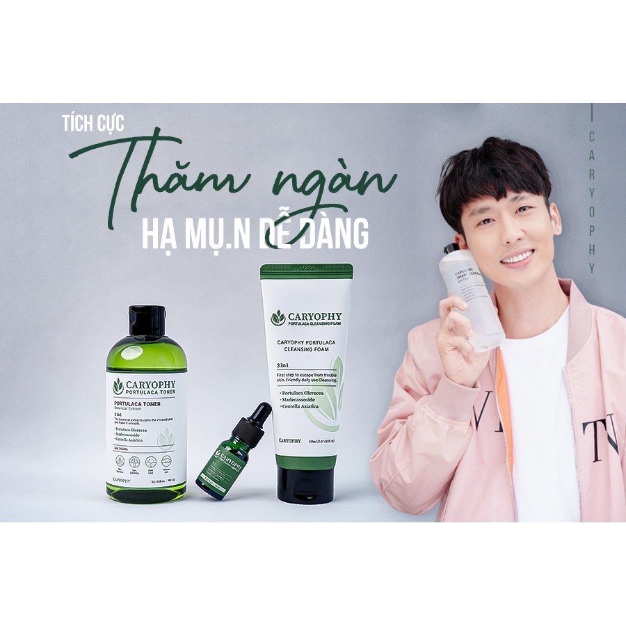 Combo Sữa Rửa Mặt Ngăn Ngừa Mụn + Serum Ngăn Ngừa Thâm Caryophy chính hãng | BigBuy360 - bigbuy360.vn