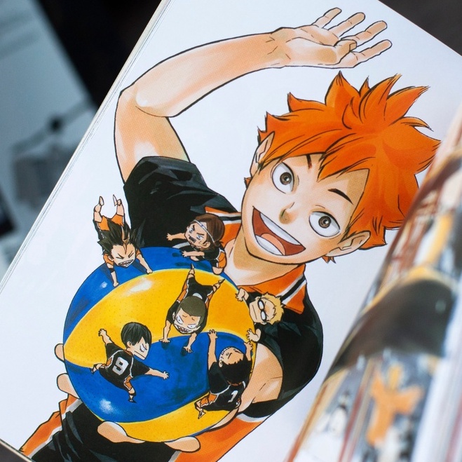 Truyện tranh - Haikyu - Chàng Khổng Lồ Tí Hon Haicolor - Phòng Triển Lãm Tranh Màu (Kèm 1 bảng sticker + 1 Poster)
