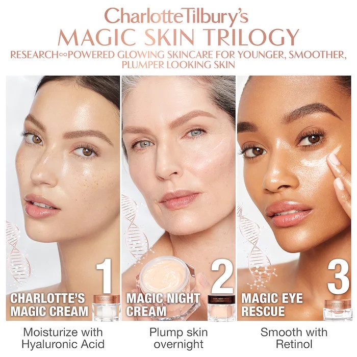 Kem Dưỡng Charlotte Tilbury Charlotte's Magic Cream Moisturizer with Hyaluronic Acid