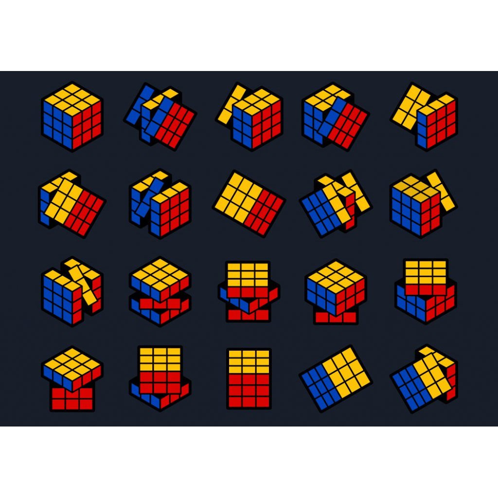 RUBIK 3X3 SIÊU TRÍ TUỆ KÈM HƯỚNG DẪN SỬ DỤNG