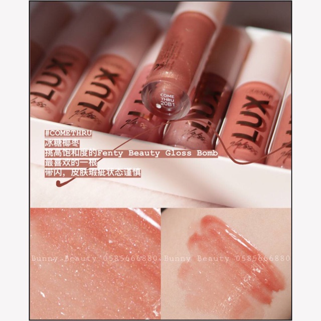 Son bóng Colourpop Lux Gloss Bunny Beauty hàng đủ bill | BigBuy360 - bigbuy360.vn