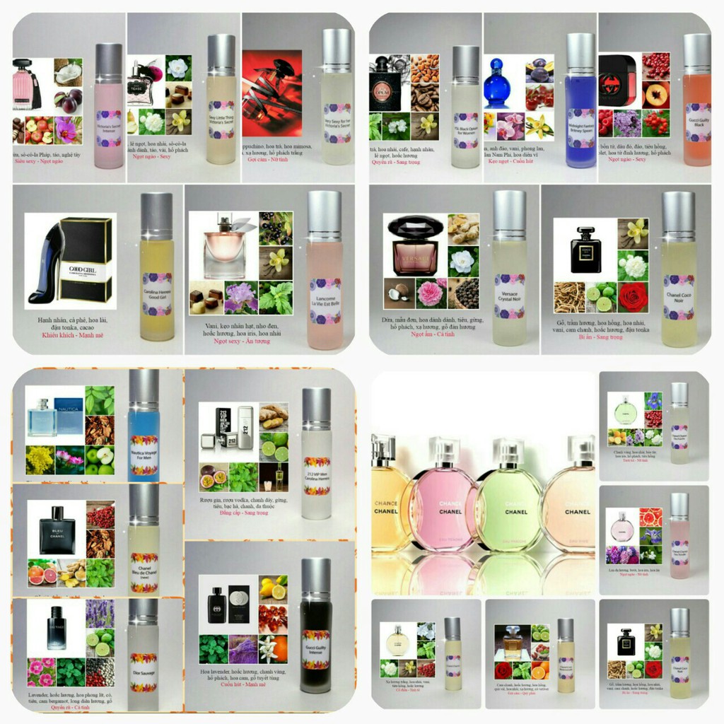 Combo 10 chai lăn tuỳ chọn mùi | Thế Giới Skin Care