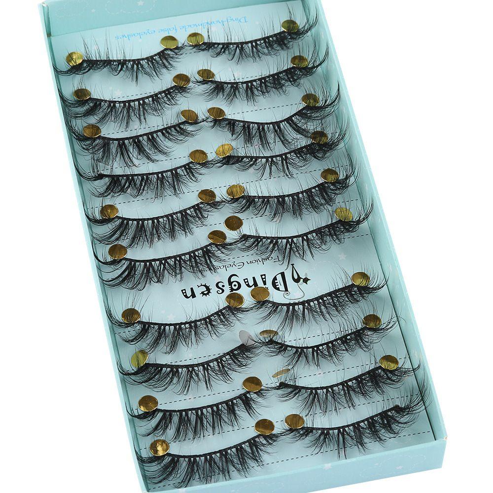 Bộ 10 Cặp Lông Mi Giả SOFTNESS SKONHED 3D Dành Cho Nữ