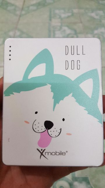 Sạc dự phòng 10000mAh Xmobile Gram 4 Dull Dog (ĐÃ QUA SỬ DỤNG)