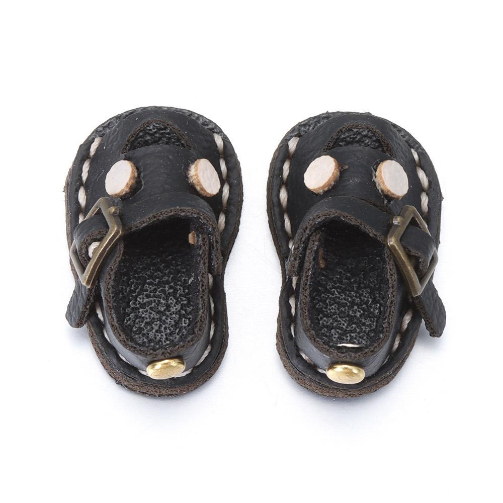 Giày Búp Bê Da Bò Handmade Xinh Xắn Dành Cho Búp Bê obitsu11GSCbody9OB11