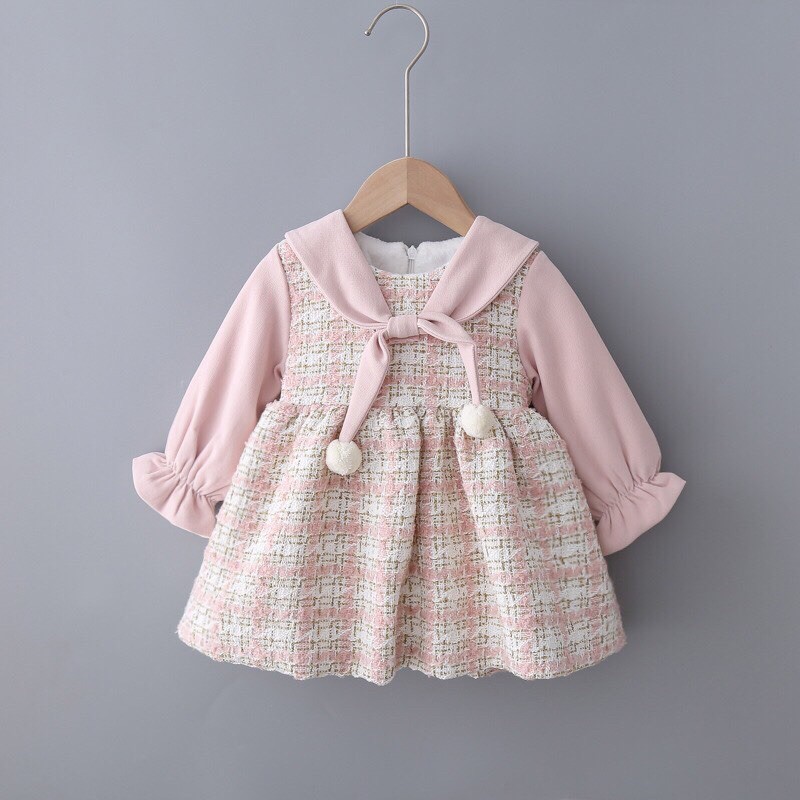 Váy xoè babydoll cho bé gái - LunaKids