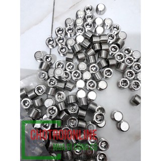 Đầu bịt ren 1/8 - ren 1/4 - ren 3/8 - ren 1/2. giá rất rẻ ( Combo 10 Cái )