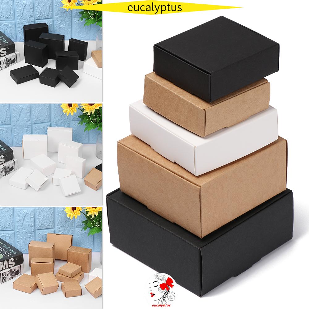 Bộ 10 Hộp Giấy Đựng Kẹo/Trang Sức Thủ Công 9 Kích Cỡ