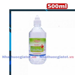 Nước muối sinh lý vĩnh phúc 0.9%