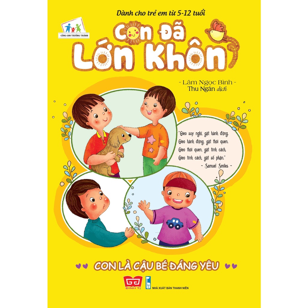 SÁCH - Con đã lớn khôn - Con là cậu bé đáng yêu