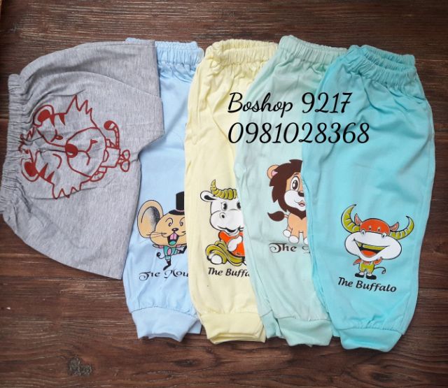 10 quần dài rã đũng in mông - 100% cotton loại 1