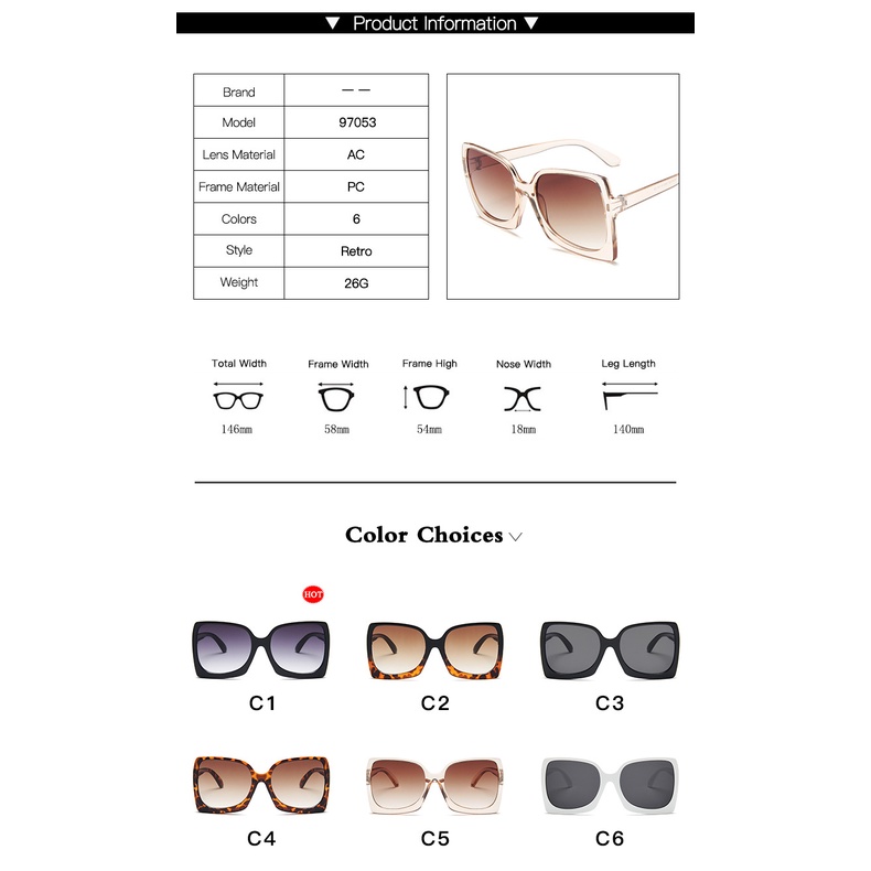 Kính mát gọng kim loại thời trang cho nam nữ