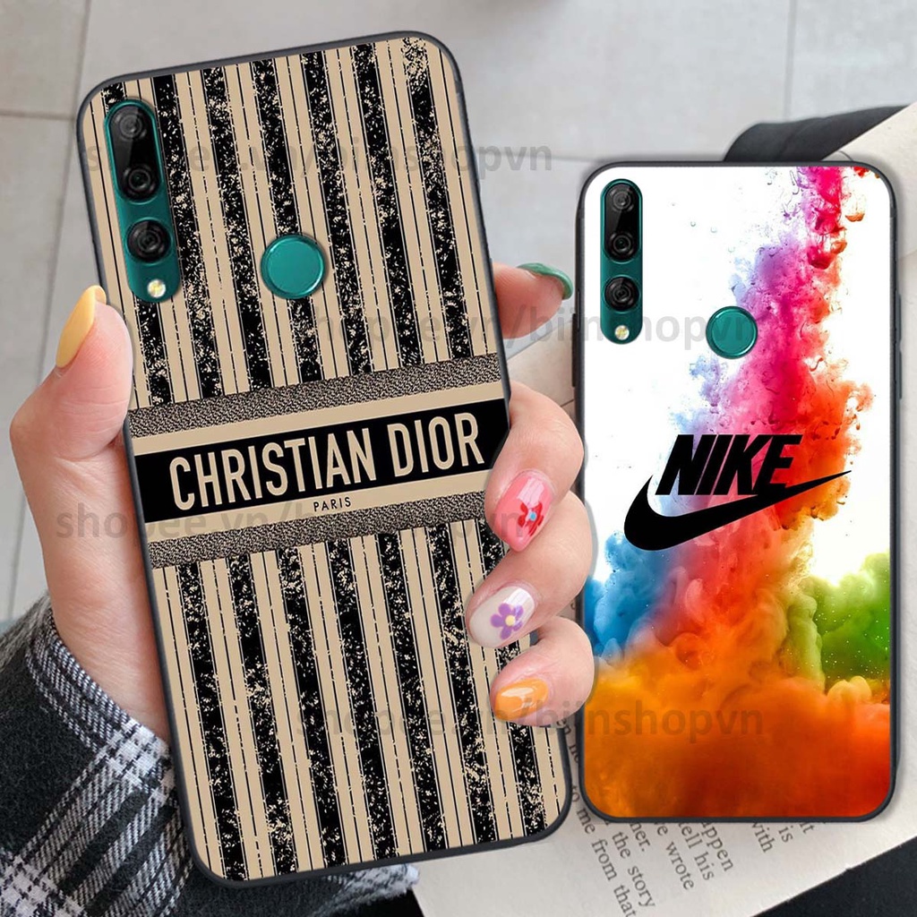 Ốp Huawei Y9 2019 / Y9 Prime 2019 in hình thương hiệu nhiều màu sắc thể thao cá tính thời trang