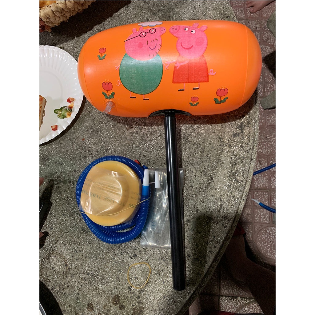 Đồ Chơi Búa Hơi Cầm Tay 1000 Tấn/ Búa Hơi Ráp Việt Size Lớn Tặng kèm đồ Bơm chất lượng đảm bảo