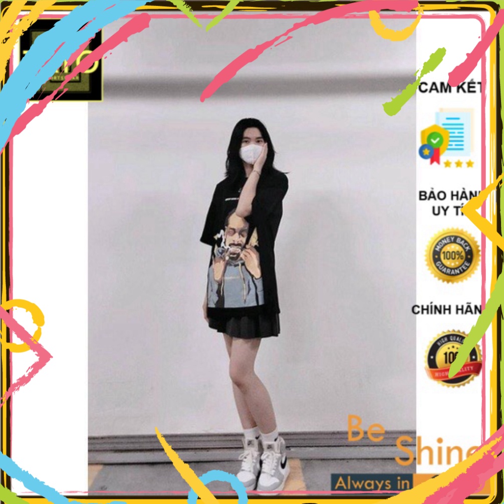 Áo thun form rộng tay lỡ SnoopDogg x T Lào áo phông dáng rộng freesize Thuốc Lào ulzzang Hot 2022 | BigBuy360 - bigbuy360.vn