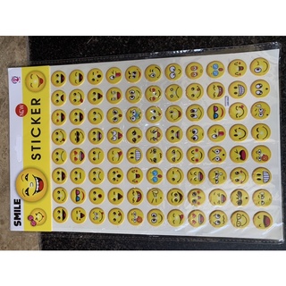 Miếng Dán Sticker Hình Các khuôn mặt ngôn nghĩnh