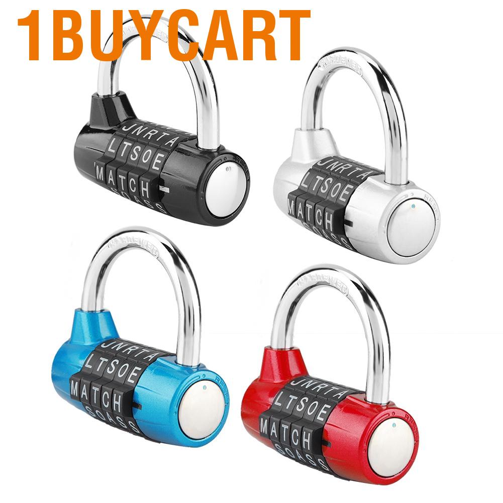 Ổ Khóa Mật Mã 1 Số 5 Chữ Cho Vali Du Lịch