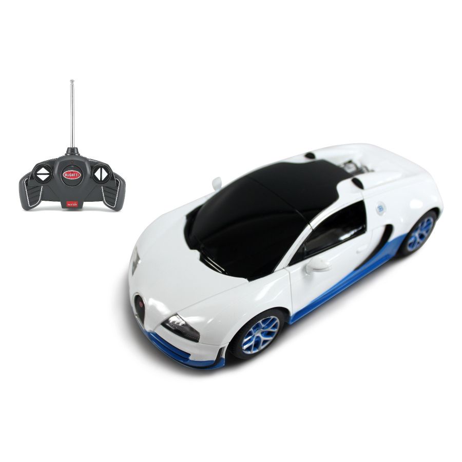 Đồ Chơi RASTAR Xe Điều Khiển Tỷ Lệ 1:18 Bugatti Màu Trắng R53900N/WHI