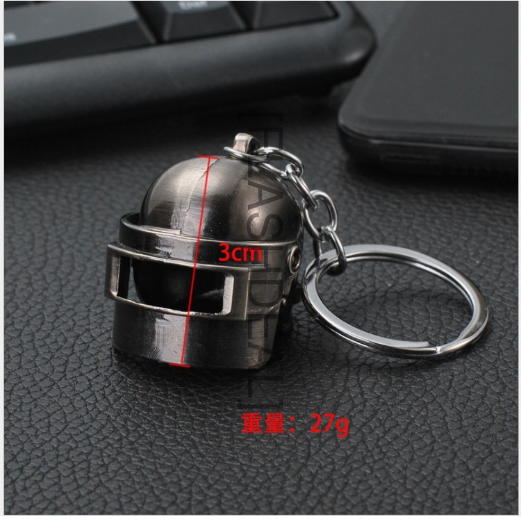 [SALE][FREESHIP] Móc khóa Mũ 3  ( Ba ) - PUBG ( Battleground )