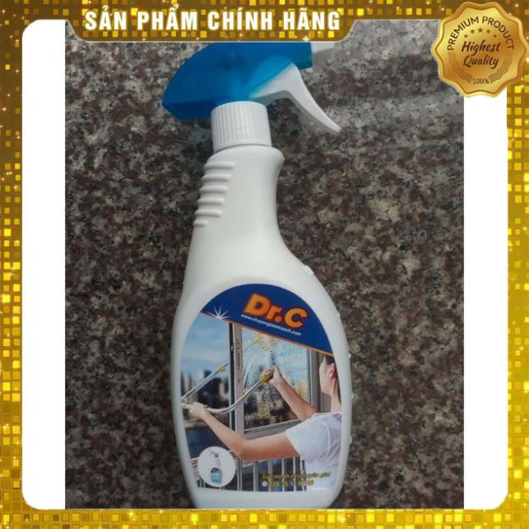 Nước tẩy rửa Nước lau kính xịt kính dr.C an toàn cho người sử dụng loại 500ml