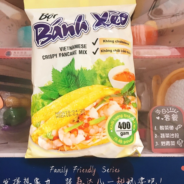 [Giá hủy diệt] [Rẻ vô địch] Bột bánh xèo Tuấn Phương 400gr