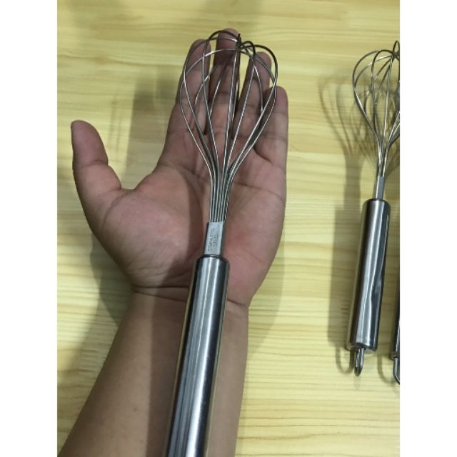 Đánh trứng inox cầm tay