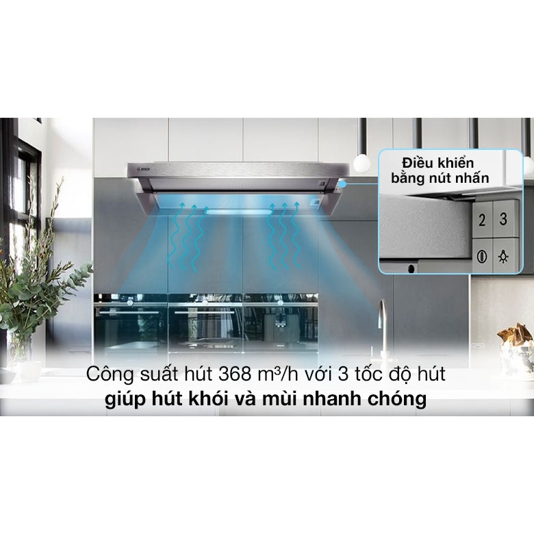 Máy hút mùi âm tủ Bosch DFT63AC50