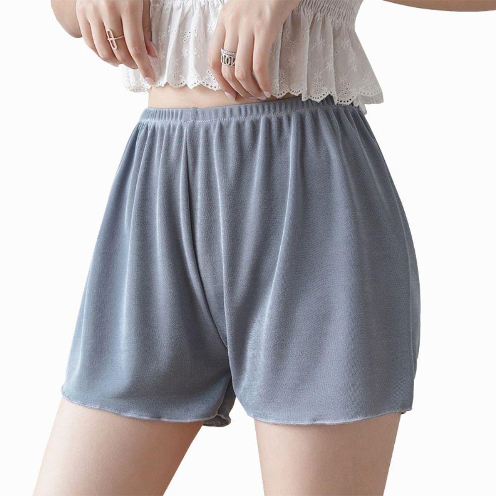 Quần An Toàn Thân Thiện Với Da Bằng Lụa Lạnh Mềm Mại Thân Thiện Với Làn Da Dành Cho Bạn Nữ