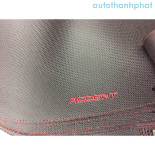 Accent, Thảm Taplo Da Vân Carbon Hyundai Accent 2018-2023 Hàng Loại 1, Chống Nắng Chống Chói Hiệu Quả