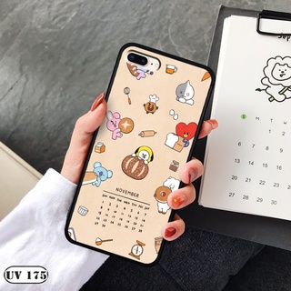 Ốp lưng  IPhone 7 / 8 Plus - Lưng nhám viền dẻo in 2D