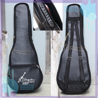 Bao Da Ukulele 6 lớp 2 Quai Đeo 1 Quai Xách Siêu bền