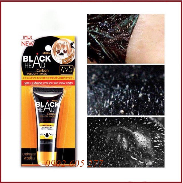 Mặt Nạ Than Lột Mụn Cám Mistine Black Head Thái Lan