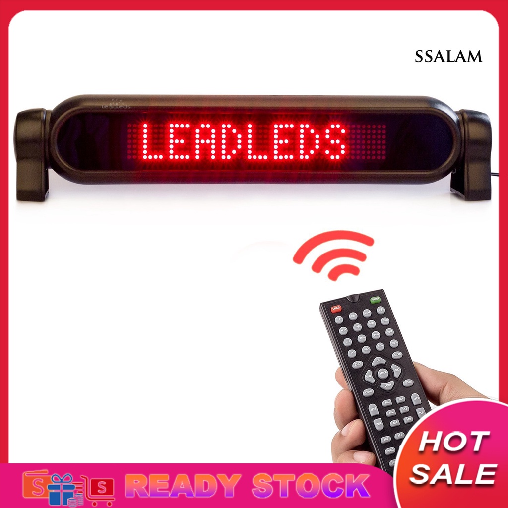 Bảng Đèn Led Gắn Cửa Sổ Xe Hơi Có Thể Lập Trình