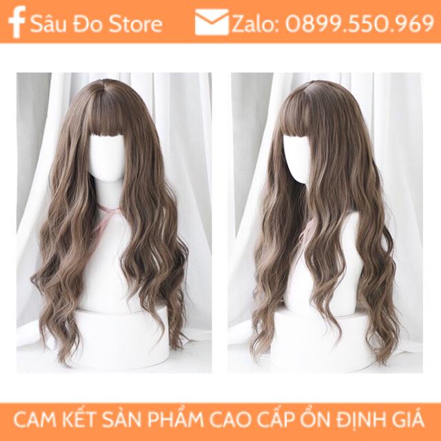 ☀️ TÓC GIẢ BỘ ☀️ BỘ SÓNG TRỤC HÀNG CAO CẤP TẶNG LƯỚI TRÙM XỊT DƯỠNG L05