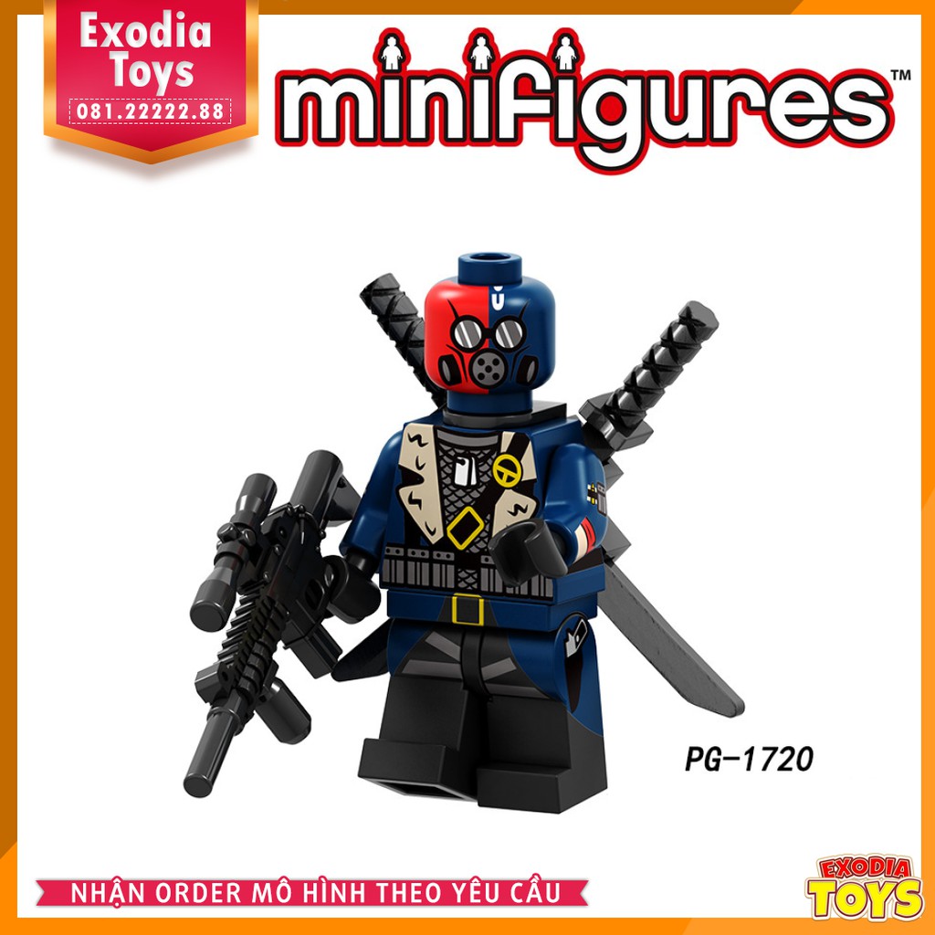 Xếp hình minifigure siêu anh hùng vũ trụ Marvel/DC Comics - Đồ Chơi Lắp Ghép Sáng Tạo - POGO 8196