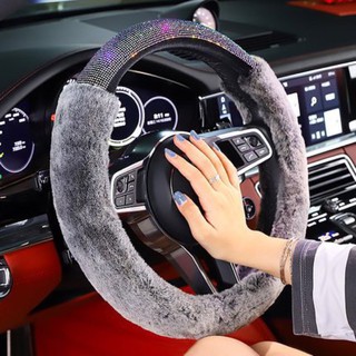 Bọc vô lăng LÔNG siêu cao cấp, mềm mịn