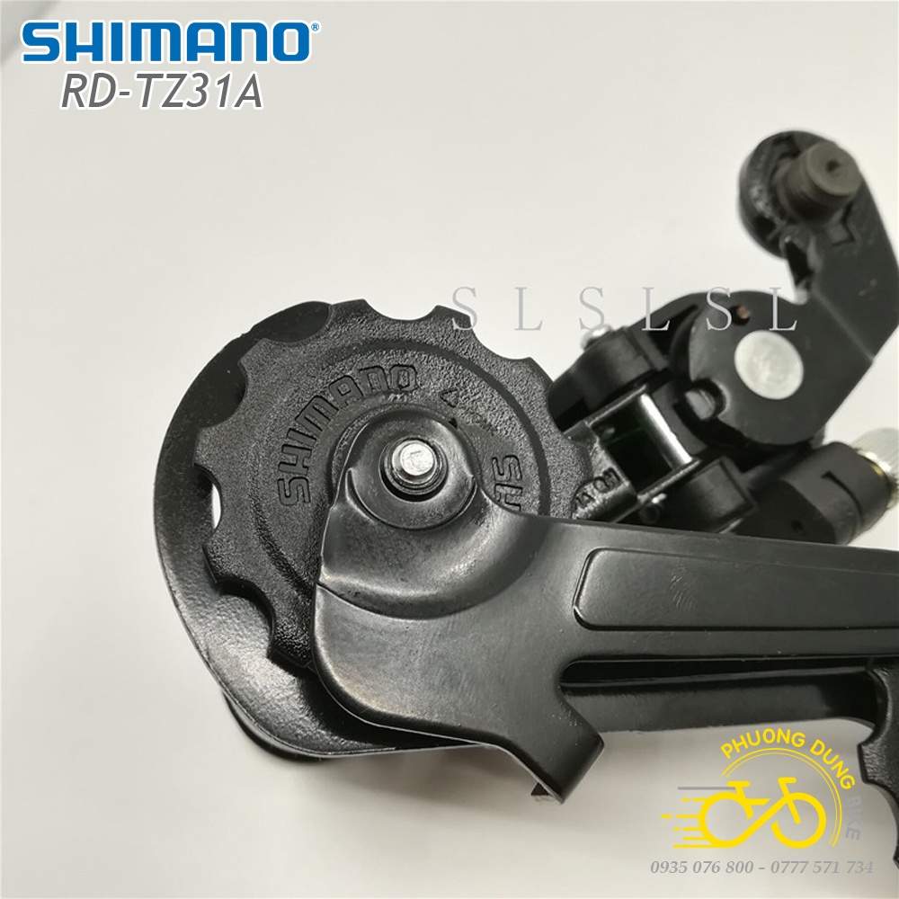 Củ cùi đề sau xe đạp SHIMANO RD-TZ31A 5-6-7 Speed (Kiểu Móc) - Hàng chính Hãng