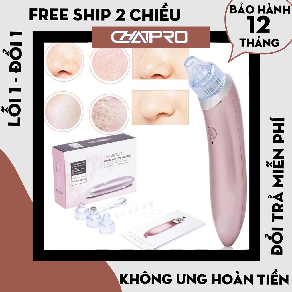 [Hàng Nội Địa] Máy Hút Mụn Mini Cầm Tay Sạc Pin Cao Cấp_ Bảo Hành 12 tháng