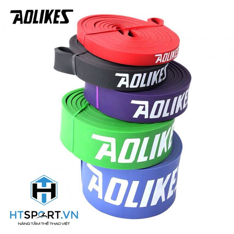 Dây Đa Năng Hỗ Trợ Tập Luyện Tập Gym Power Band Aolikes Chính Hãng AL3602