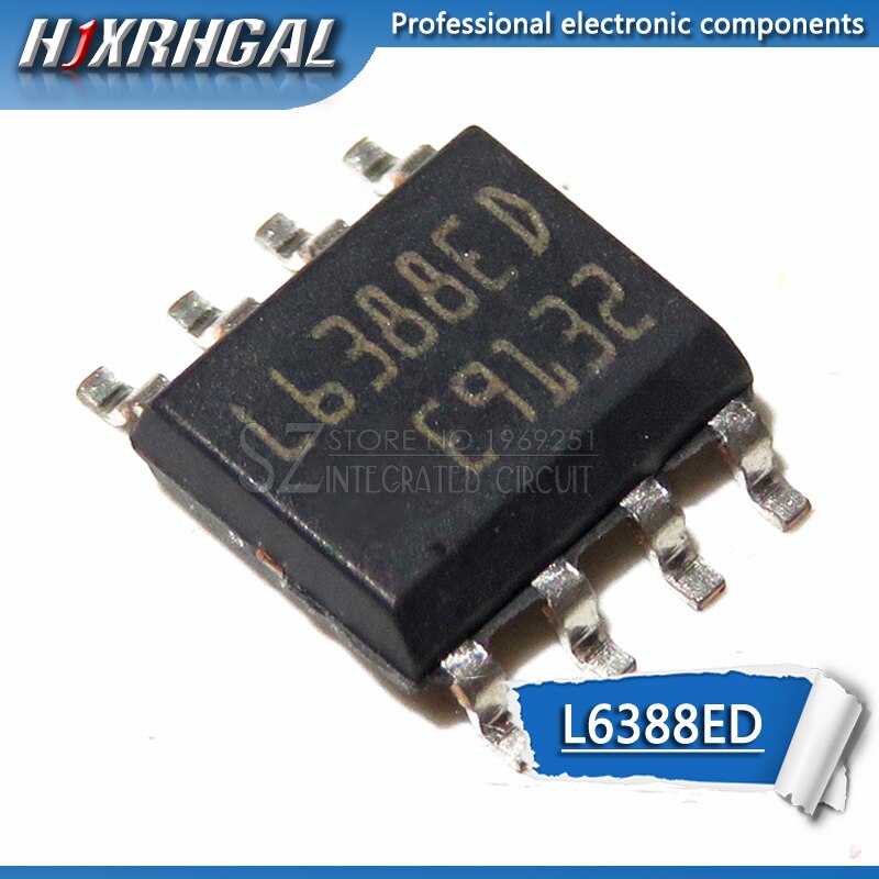 Bộ 10 Linh Kiện Điện Tử L6388E SOP-8 L6388E L6388 SOP8 L6388ED013TR SOP L6388D