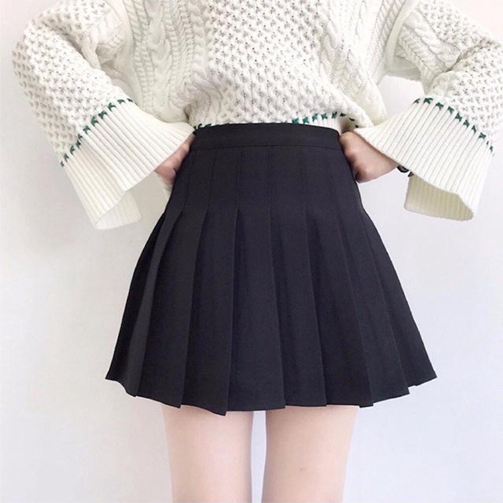 Chân váy ngắn xếp ly chất tuyết mưa, Chân váy tennis nữ cạp cao SUNA FASHION từ 42 - 60kg