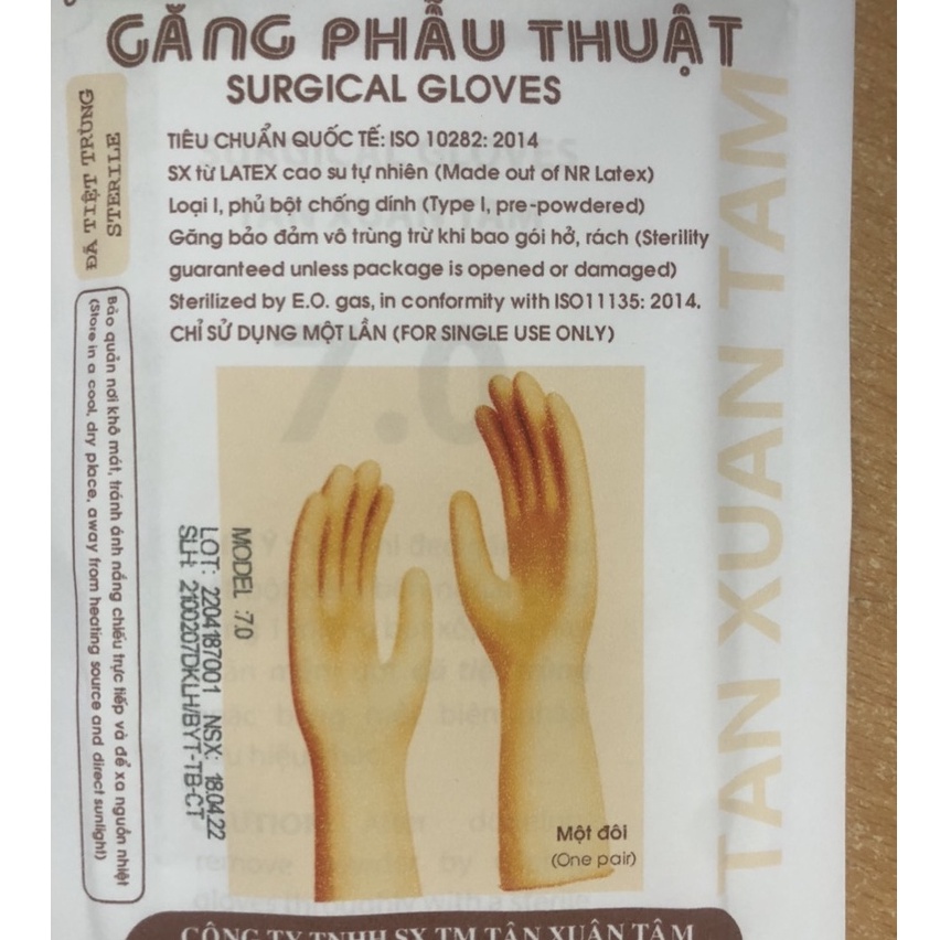 Găng tay phẫu thuật