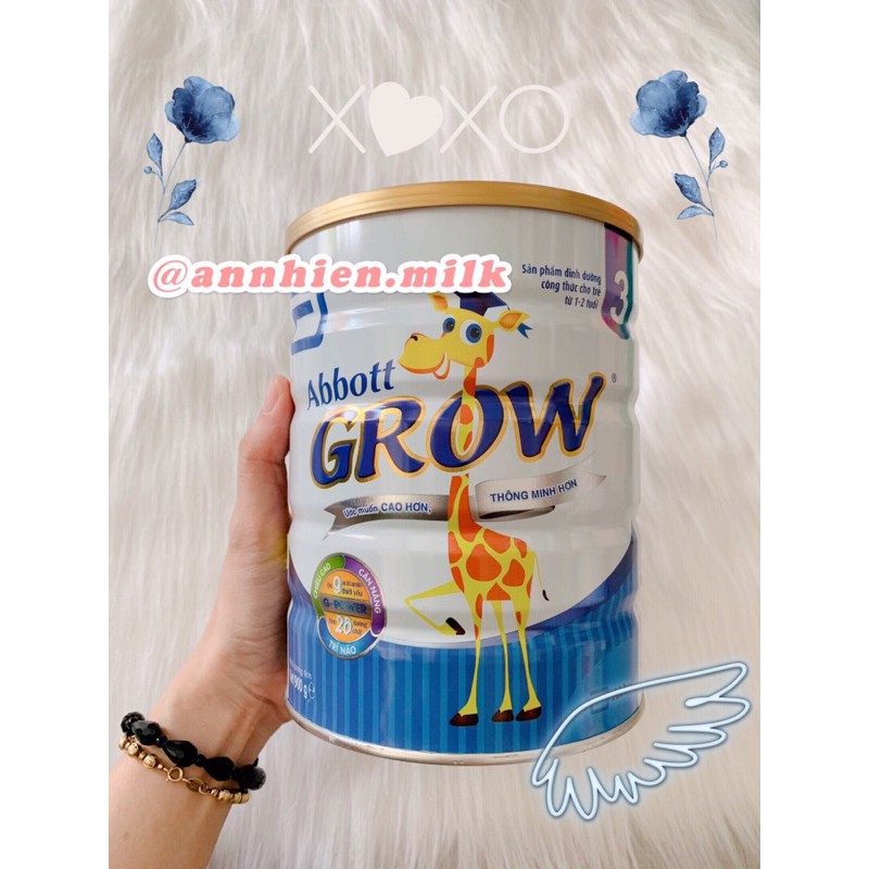 Sữa Abbott Grow 3 - lon 900g