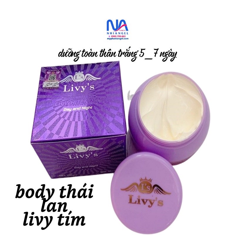 body livy’s tím-toàn thân